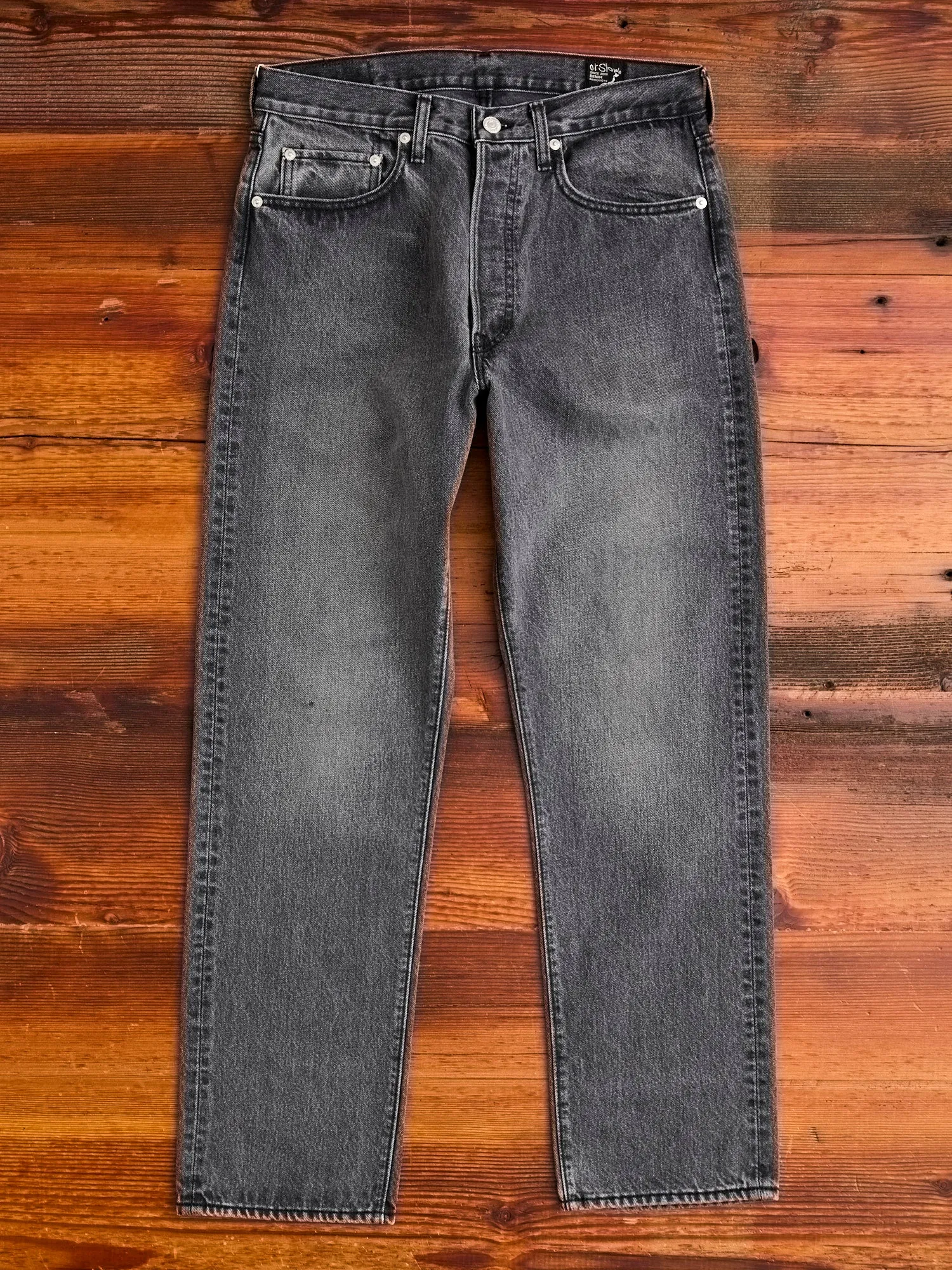 105 13.5oz Black Stone Denim - Standard Fit