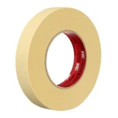 3M™ High Performance Masking Tape 2693, Tan, 1 in x 60 yd, 7.9 mil,
36/Case