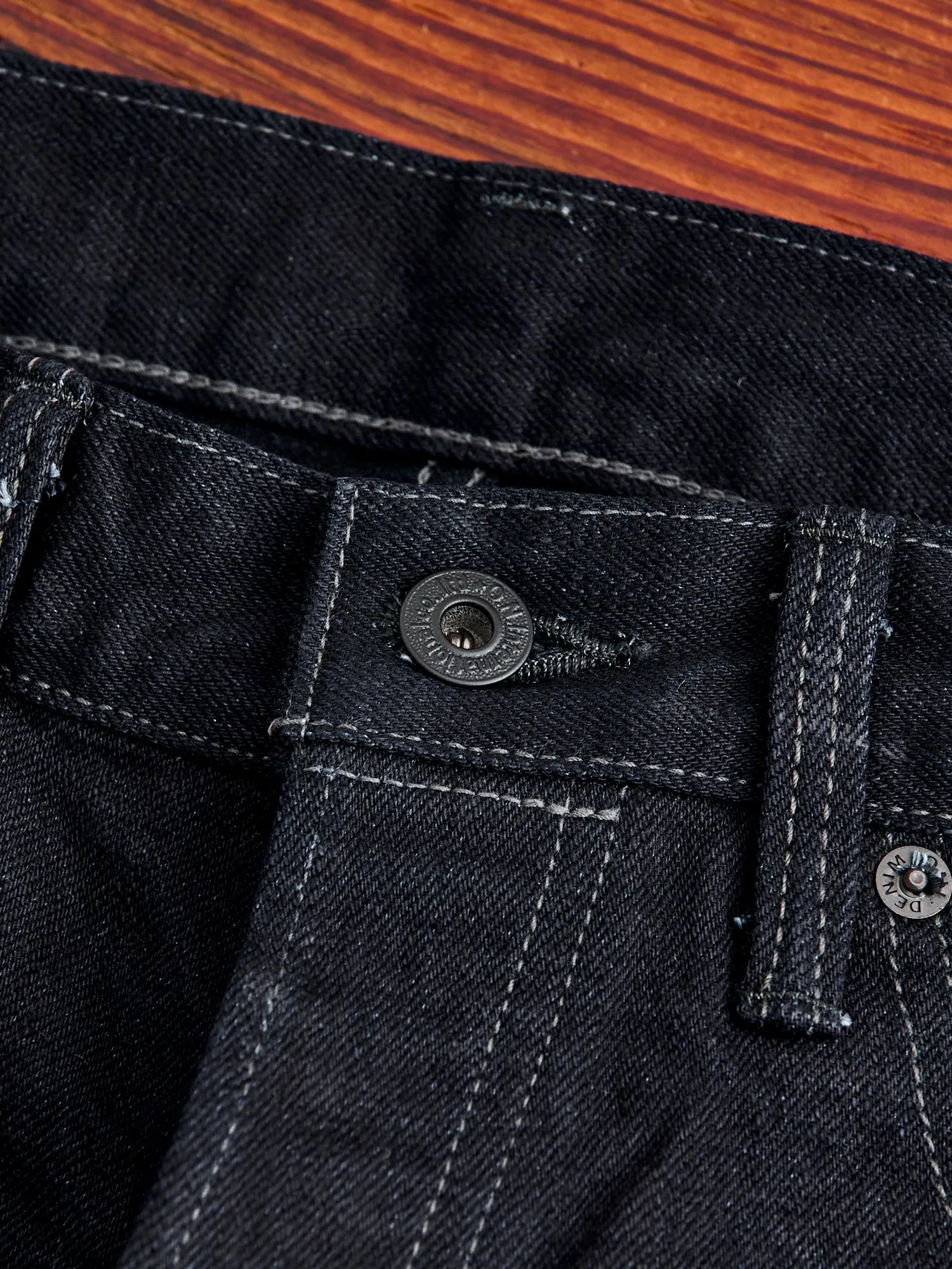 622-14BLK "Indigo Black" 14oz Selvedge Denim - Relaxed Tapered Fit