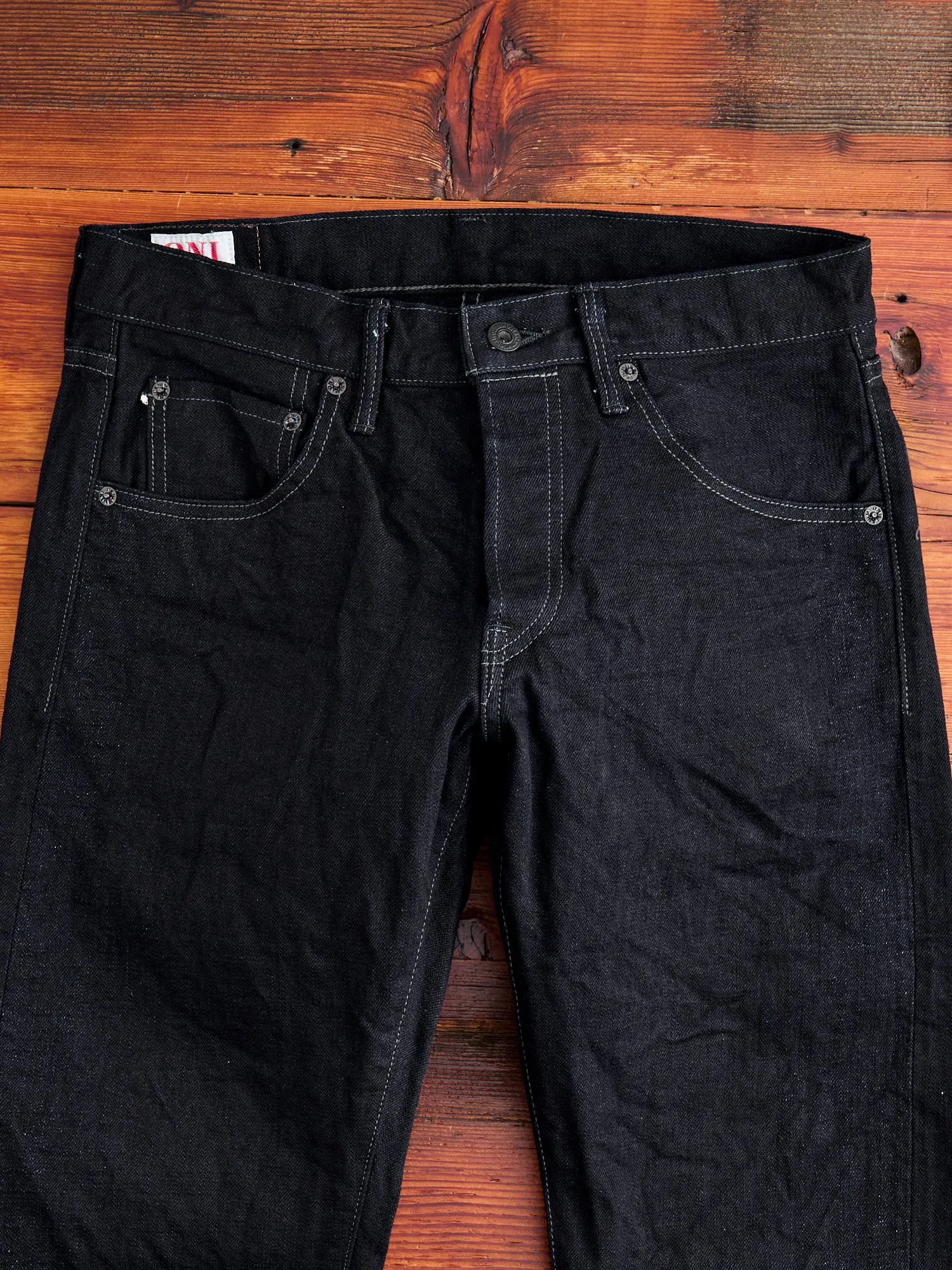 622-14BLK "Indigo Black" 14oz Selvedge Denim - Relaxed Tapered Fit