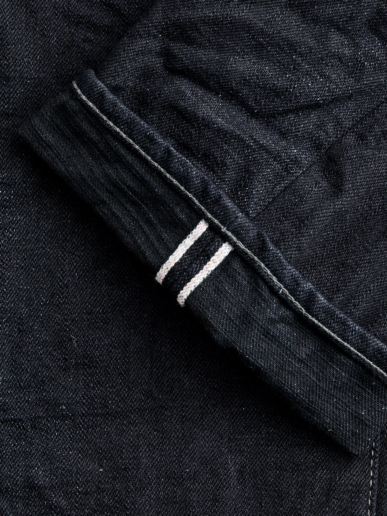 622-14BLK "Indigo Black" 14oz Selvedge Denim - Relaxed Tapered Fit