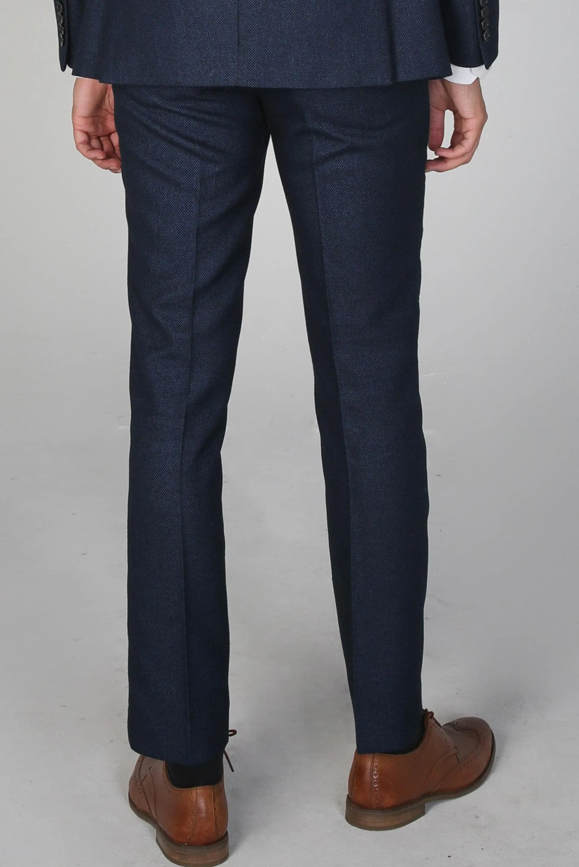 Arthur - Men's Navy Trousers