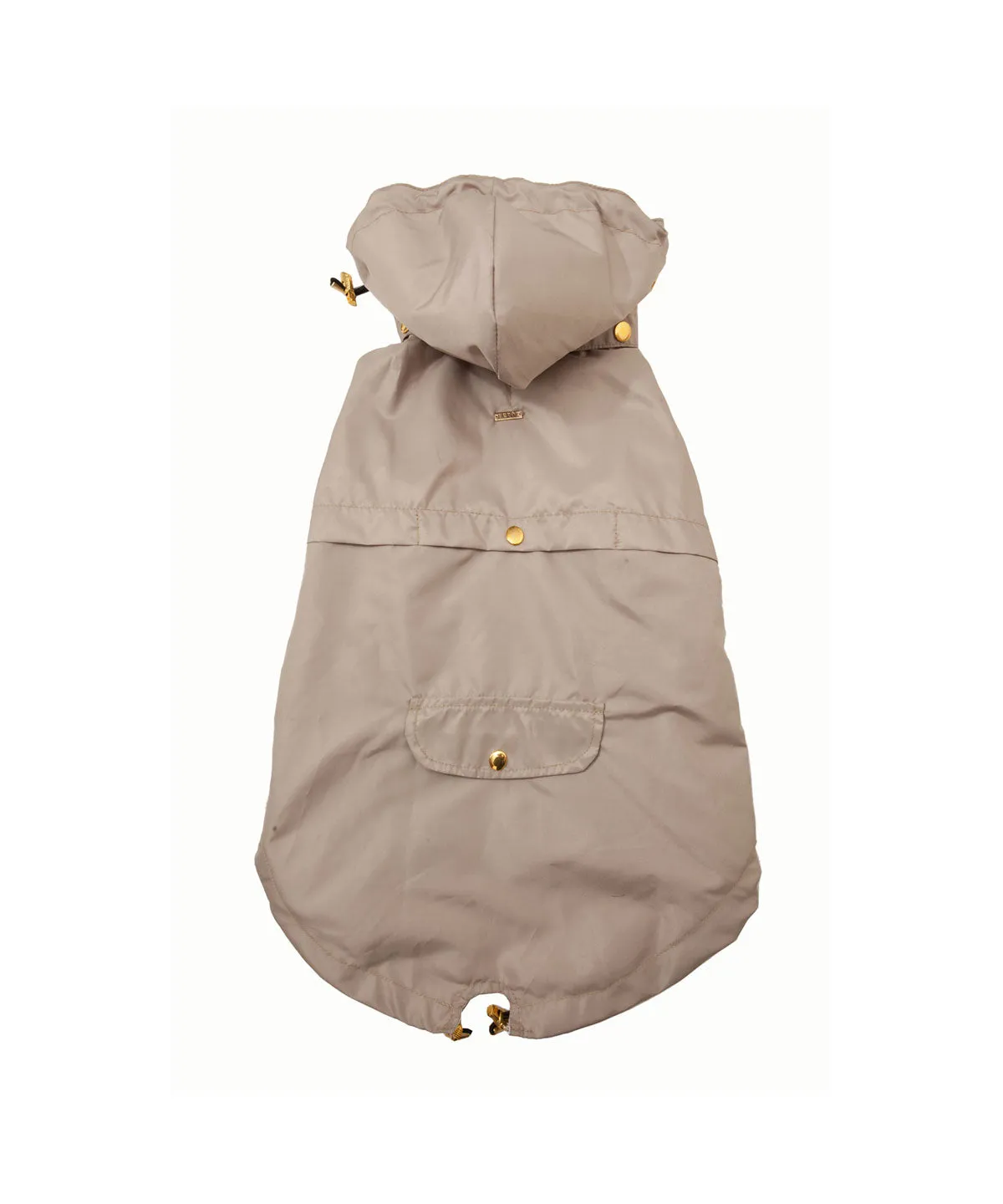 Beige raincoat