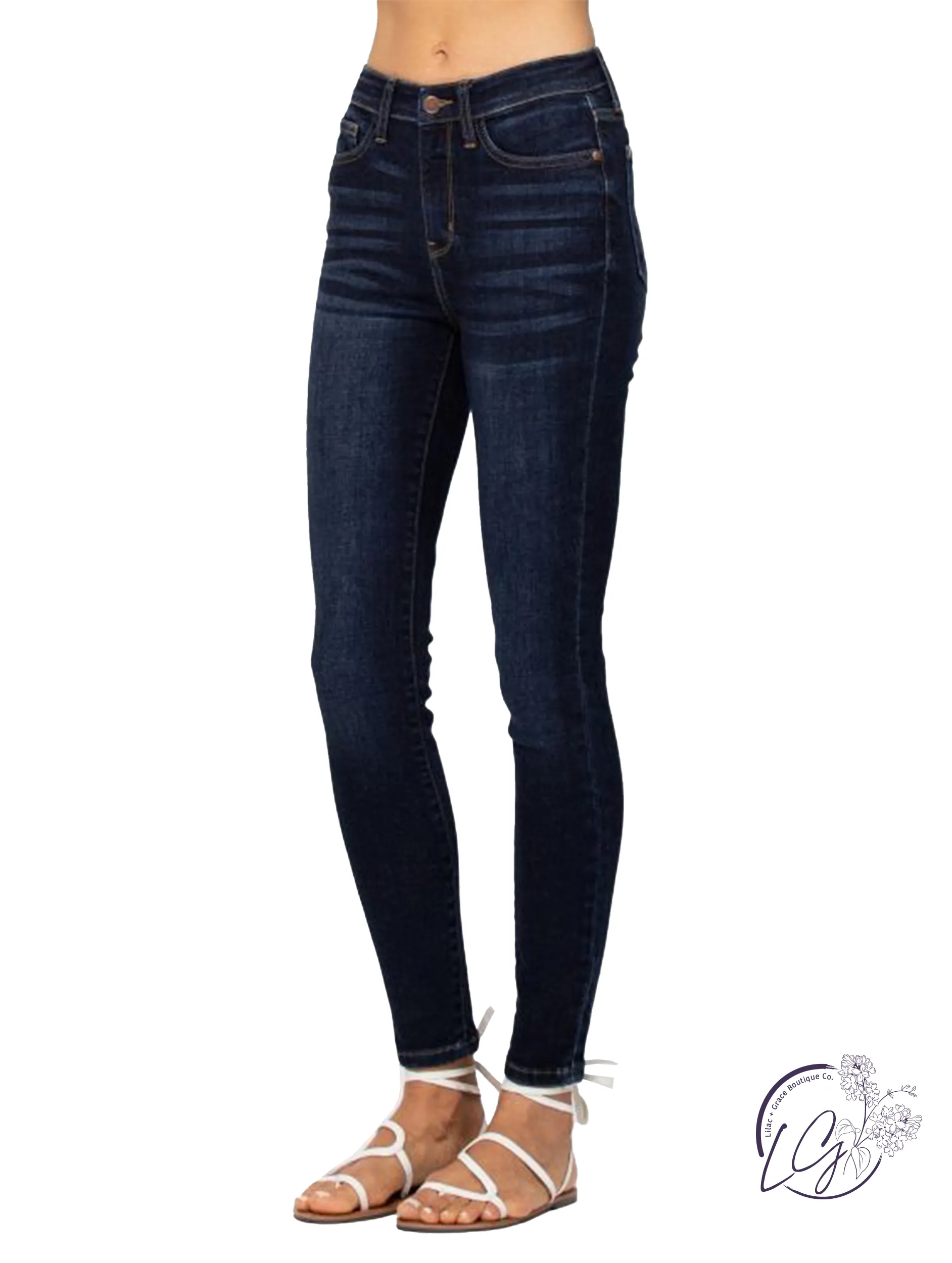 Catherine High Waist Handsand Skinny by Judy Blue