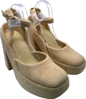 Charles & Keith Beige Platform High Heels EU 41 UK 8