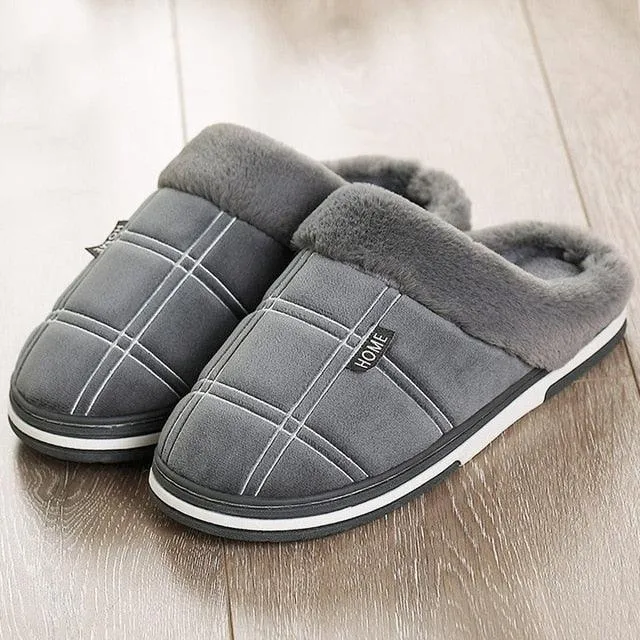 Cozy Chic Plaid Slippers: Stylish Winter Footwear for Maximum Comfort