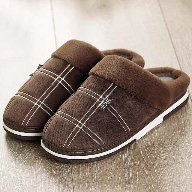 Cozy Chic Plaid Slippers: Stylish Winter Footwear for Maximum Comfort