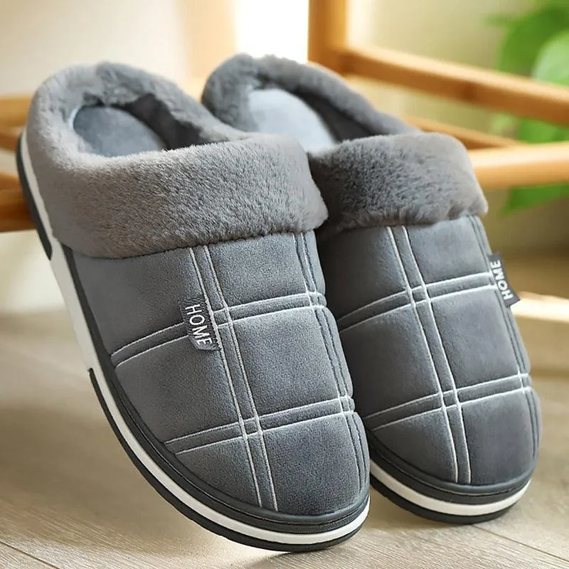 Cozy Chic Plaid Slippers: Stylish Winter Footwear for Maximum Comfort