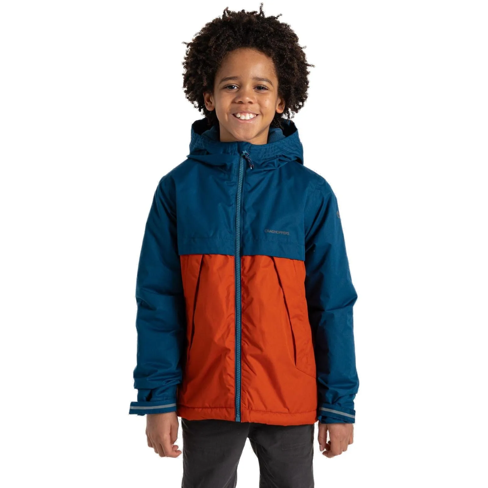 Craghoppers Kids Risco Waterproof Hooded Jacket