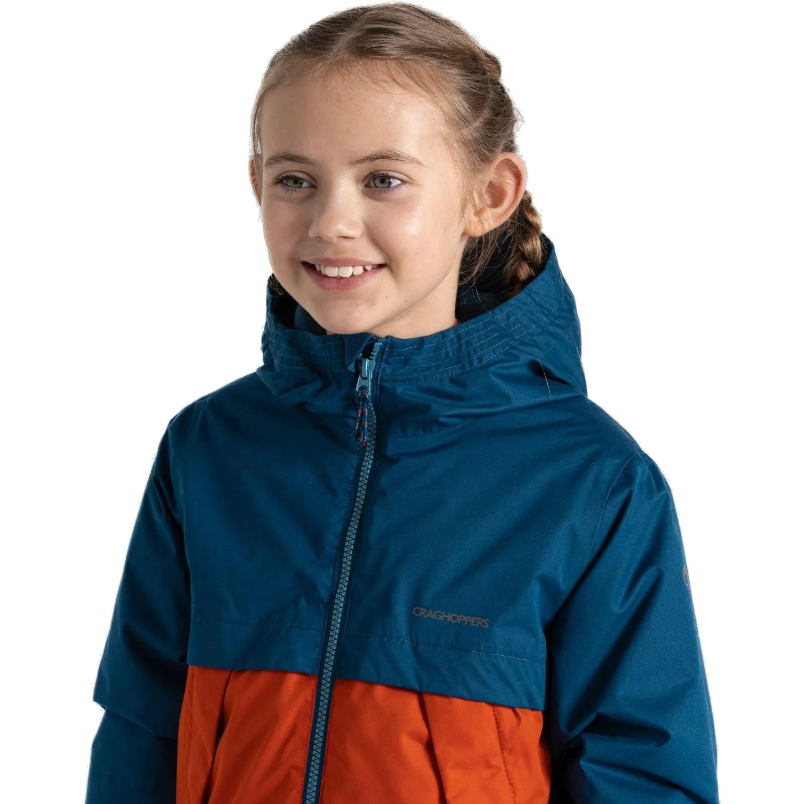 Craghoppers Kids Risco Waterproof Hooded Jacket