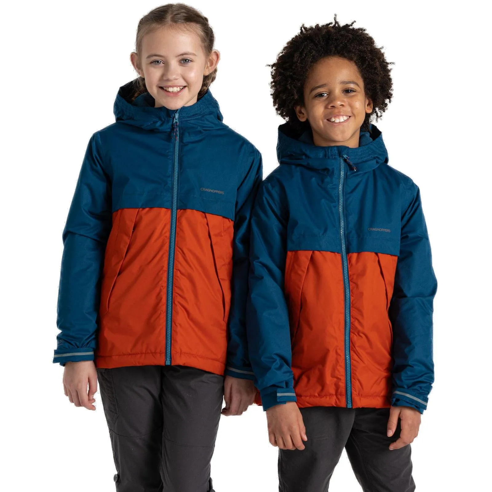 Craghoppers Kids Risco Waterproof Hooded Jacket