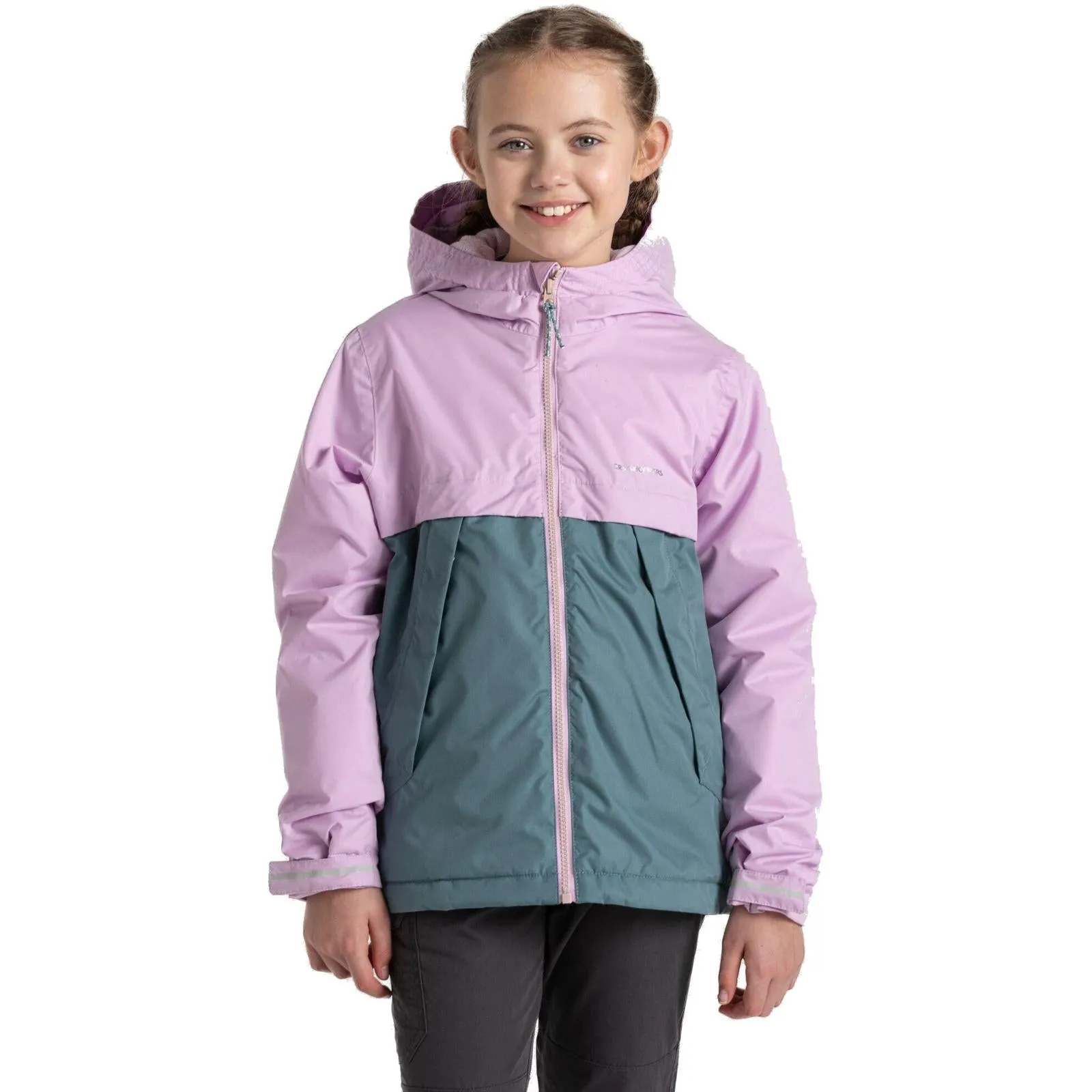 Craghoppers Kids Risco Waterproof Hooded Jacket