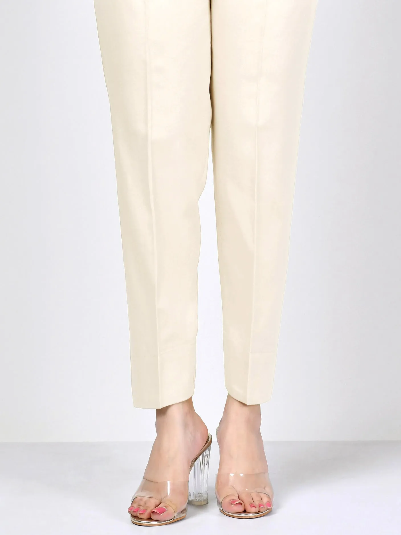 Crepe Trouser -  Beige