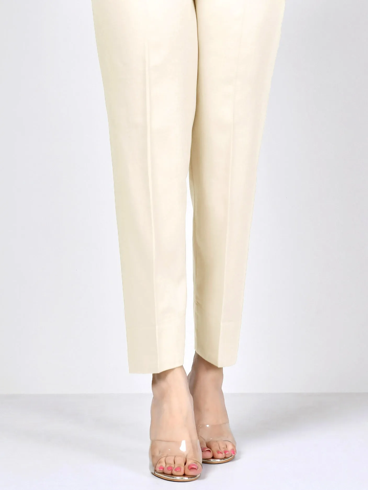 Crepe Trouser -  Beige