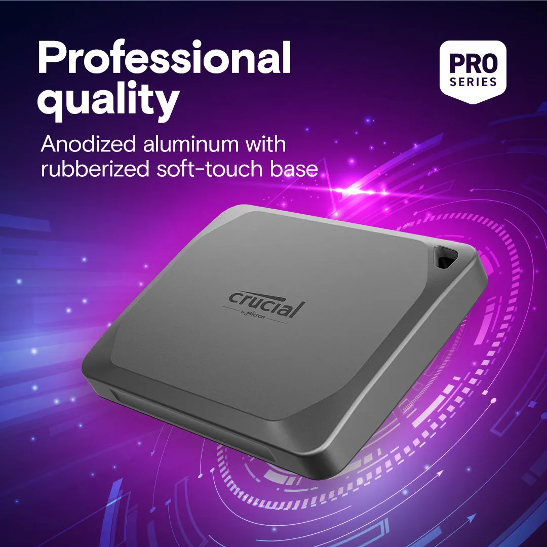 Crucial 2TB X9 Pro USB 3.2 Gen 2 Portable SSD CT2000X9PROSSD902