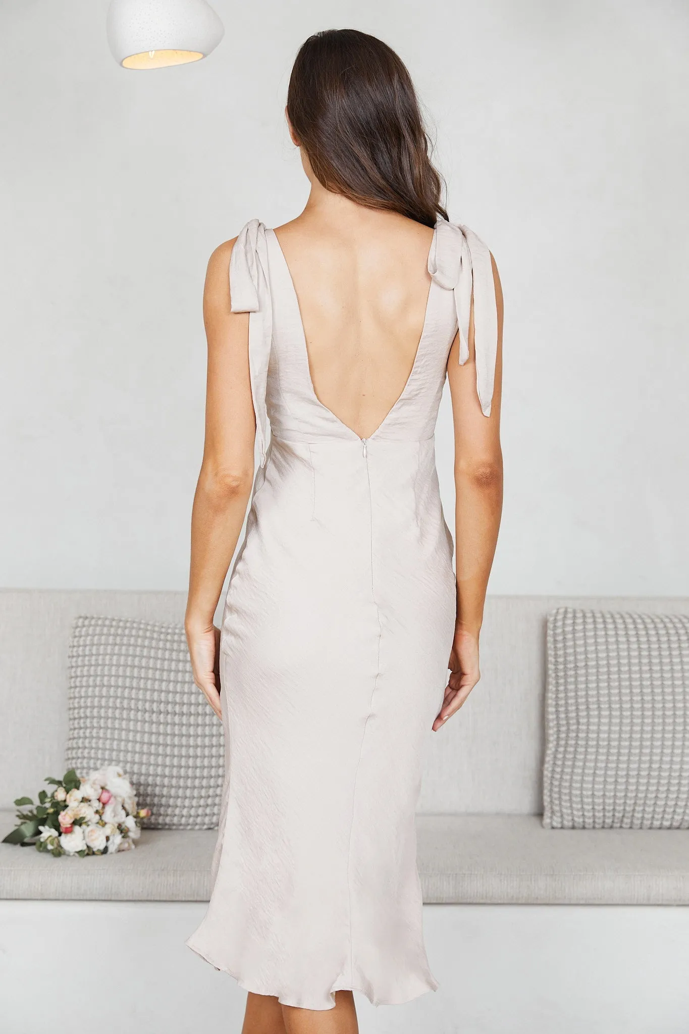 Eleanora Dress - Champagne