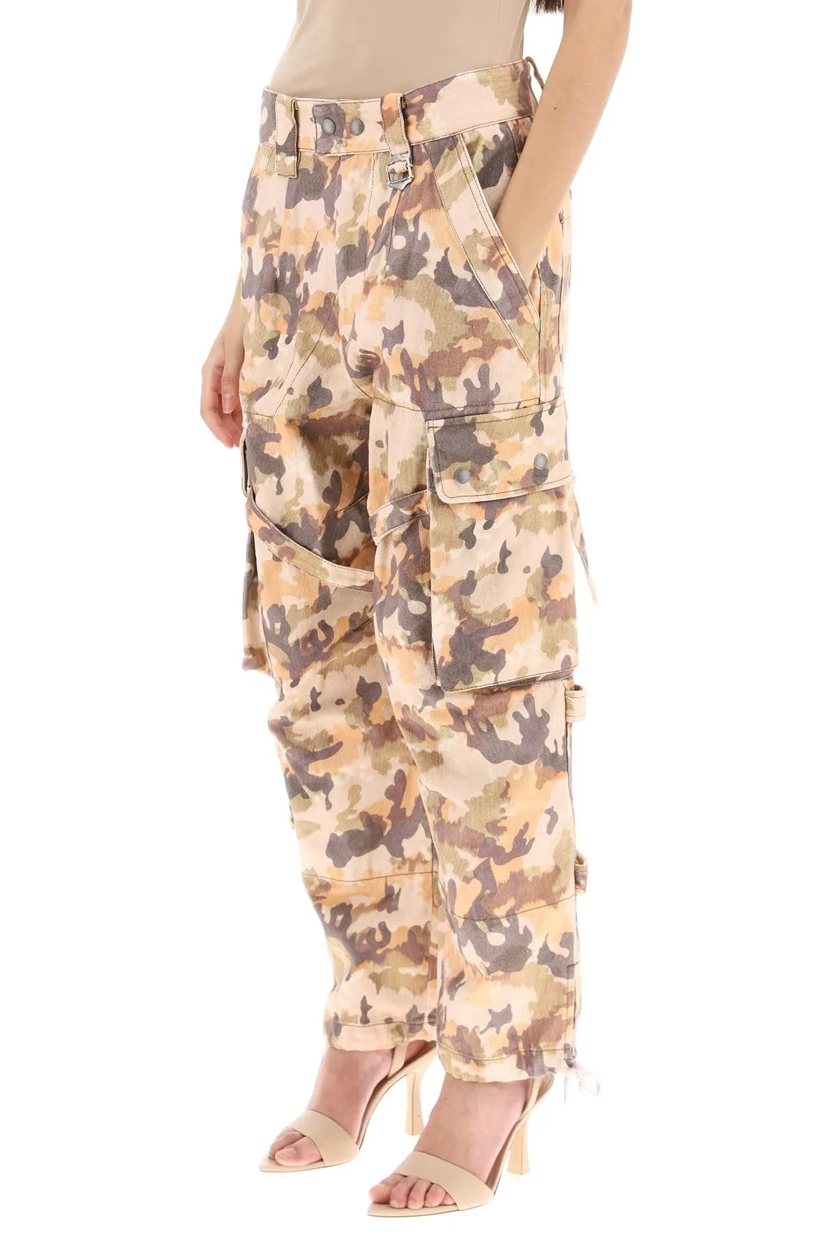 elore' camouflage cargo pants