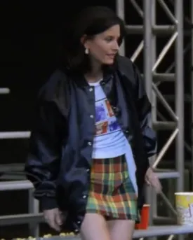 Friends S03 Monica Oversized Leather Jacket