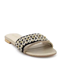 Golden Formal Slipper 035288