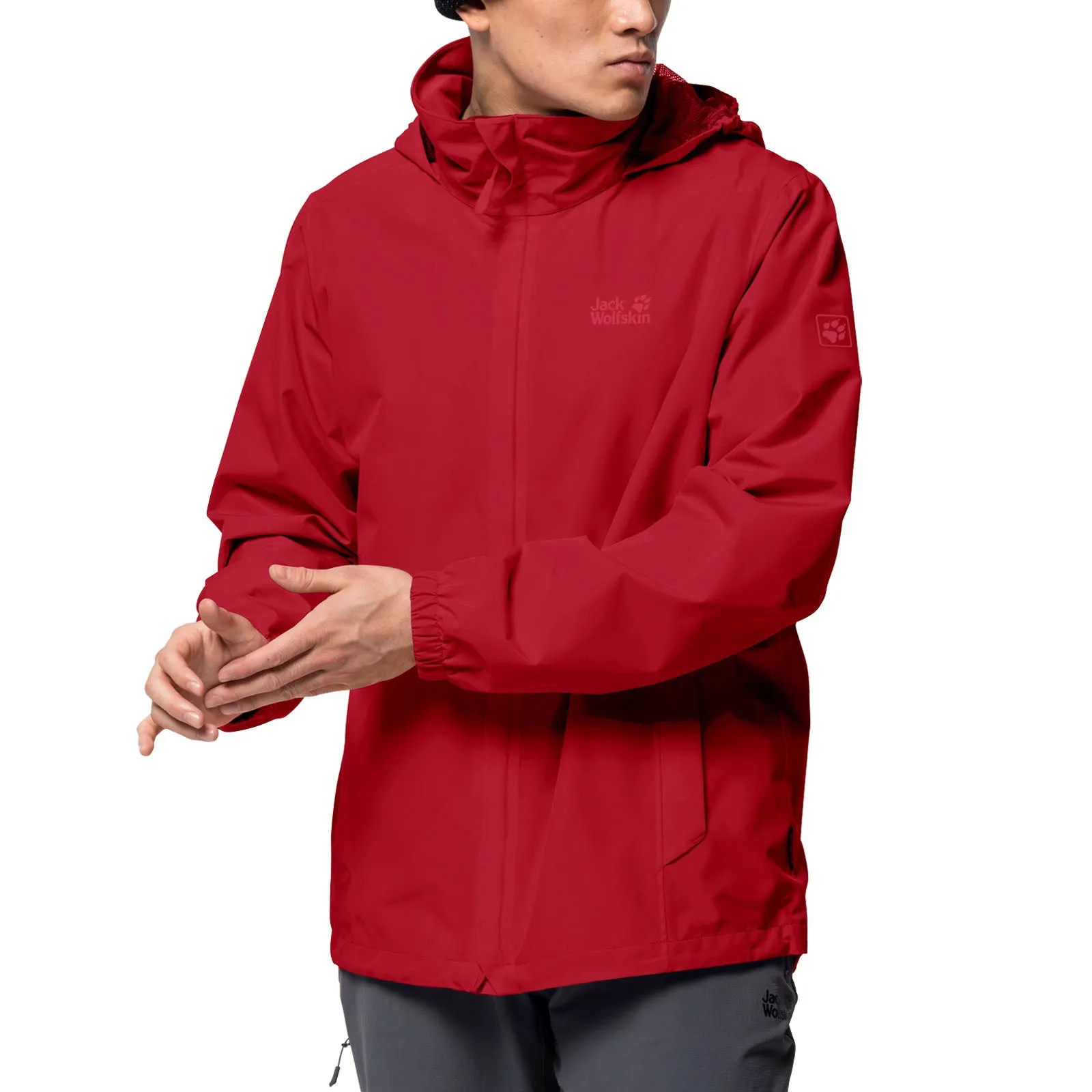 Jack Wolfskin Mens Stormy Point Waterproof Windproof Coat