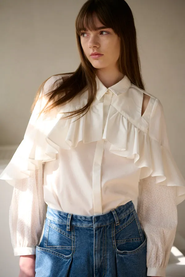 Madelina Blouses <br>   -WHT-