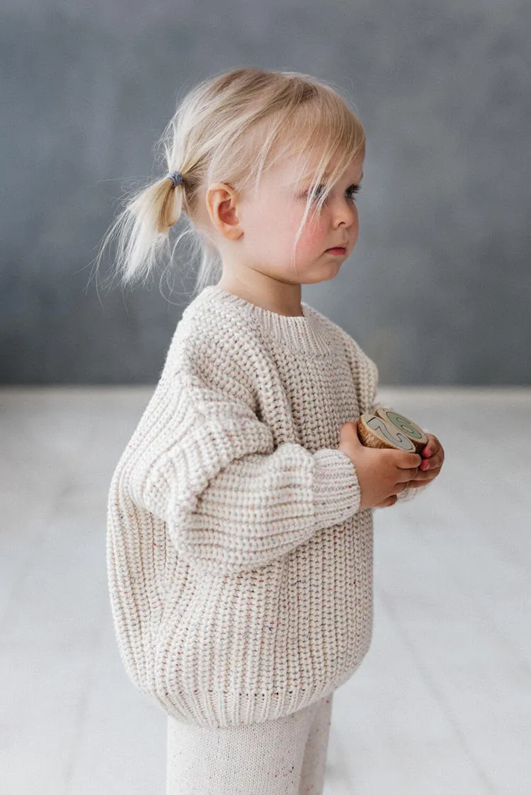 Neutral  Baby Knit Sweater