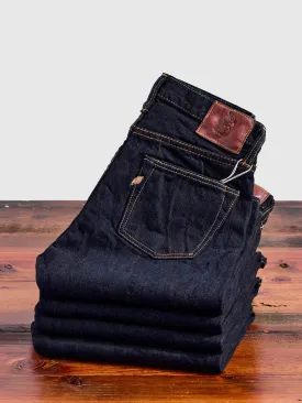 PER-EX-003-ID "Persimmon Extra Slub" 15oz Rinsed Selvedge Denim - Regular Straight Fit