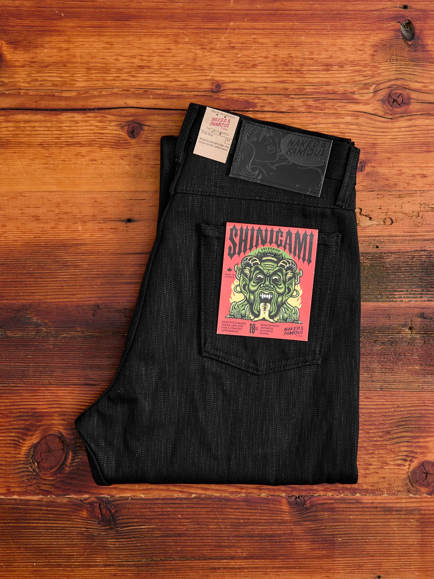 "Shinigami" 18oz Slub Selvedge Denim - True Guy Fit