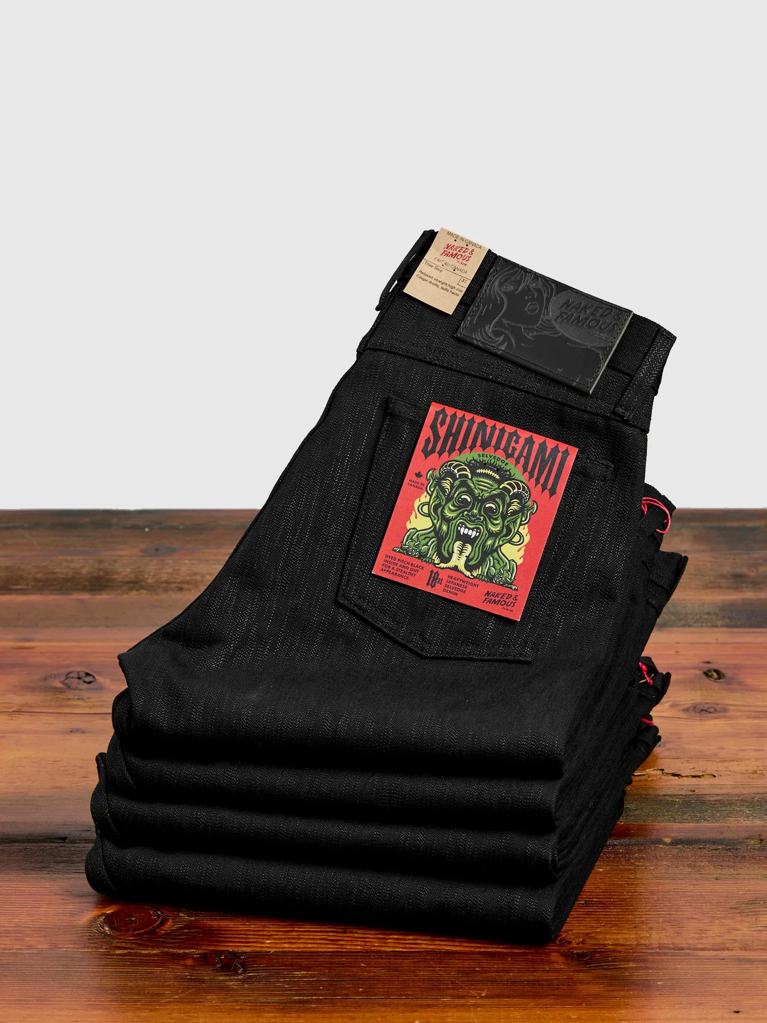 "Shinigami" 18oz Slub Selvedge Denim - True Guy Fit