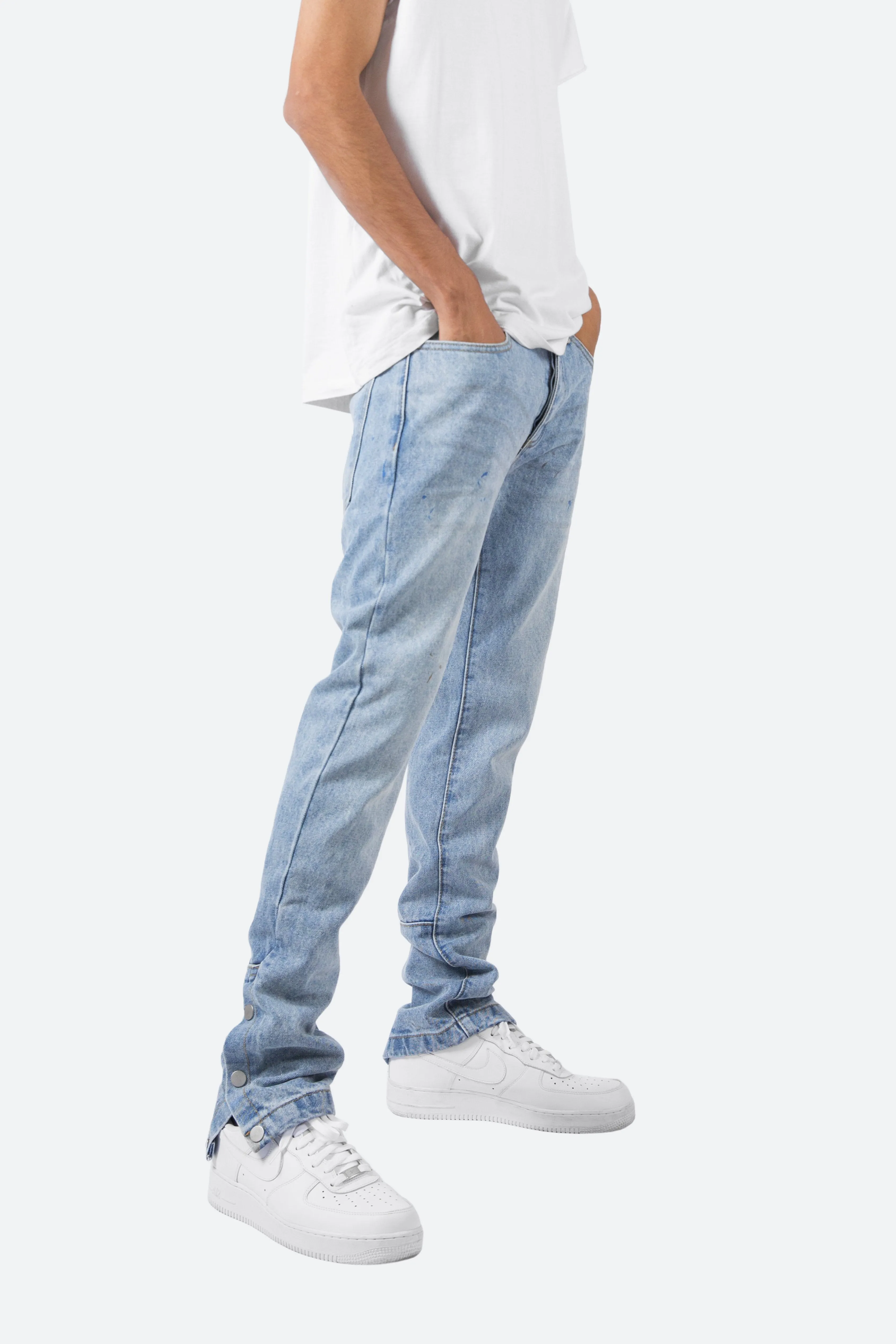 S2 Snap Denim - Light Blue