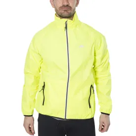 Trespass Mens Retract Hi-Vis Reflective Waterproof Packaway Jacket - Yellow