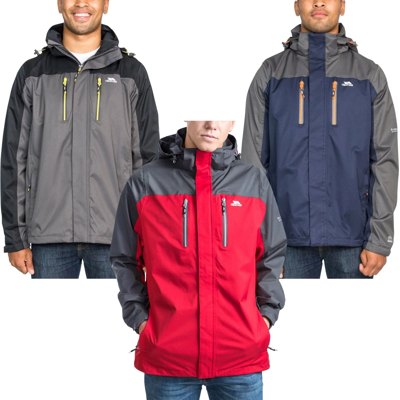 Trespass Mens Wooster Waterproof Walking Jacket