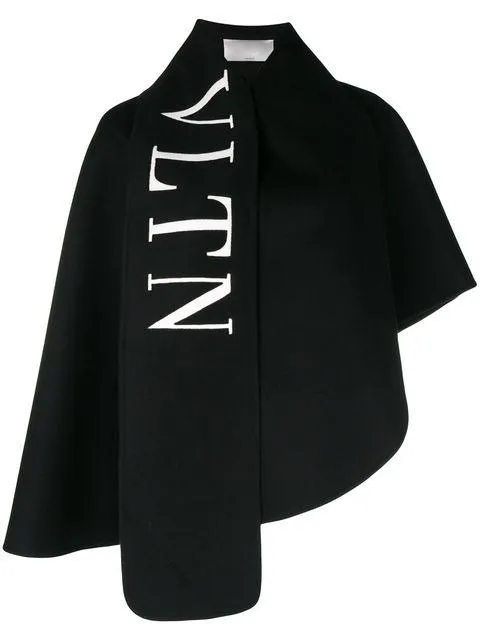 'VLTN' Logo Short Cape