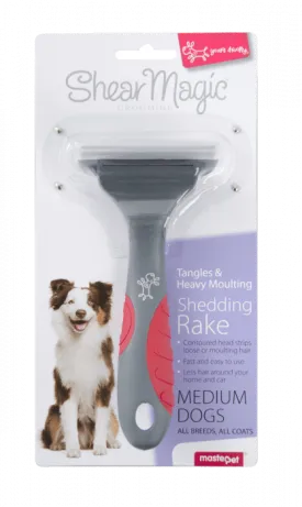 Yours Droolly Shear Magic Shedding Rake Medium